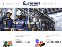 Tablet Screenshot of corsul.com.br